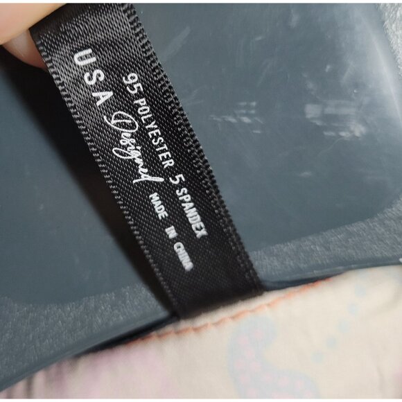 Two 2 Fly Blouse Eclectic 90s XL Grandmillenial Retro Y2K BOHO top snap closure - Picture 10 of 12